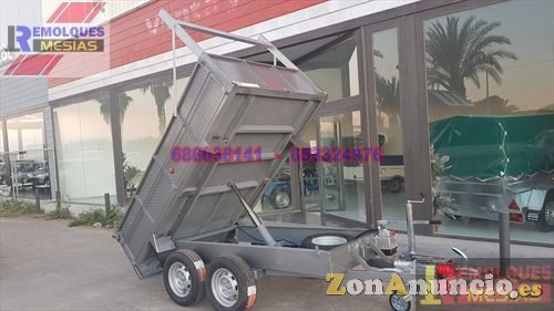 REMOLQUE BASCULANTE DE 2 EJES